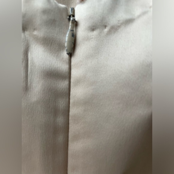 NWOT Payal Jain||Butterfly Satin Mini Dress, Silk Embroidered, Size Medium - Picture 9 of 11